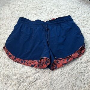 Lululemon Choose A Side Short *3" Onyx Blue / Efflorescent Dark Canyon